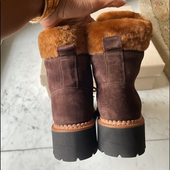 NIB Montelliana 1965 Shearling Eva Boot 39 - Picture 3 of 8